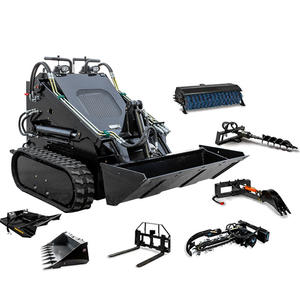 Obral mesin pemuat Skid Steer roda pemuat Mini Model baru - Product Image 3