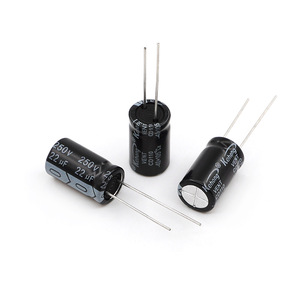 Aluminum Electrolytic Capacitor 22UF 250V Through-Hole CD110 Series Polarized Capacitor - Product Image 2