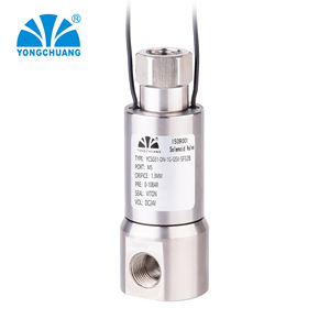 Yongchuang Solenoid Valve YCSG51 DN1G M5 Port 1.3mm Orifice DC24V Stainless Steel For Analytical Medical Equipment - Product Image 1