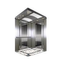 Ascenseur commercial moderne FUJICL, machine de traction sans engrenage, entraînement AC, contrôle par microprocesseur certifié ISO, haute performance