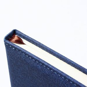 Customized <b>Notepad</b> Personalized High-End Business <b>Leather</b> Hardcover A5 Sewing Bound Promotional Diary Journals 80 Sheets - Product Image 4