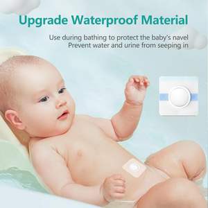 Usine en gros pas cher étanche PU Transparent hernie ombilicale patch coton tampons bébé ventre nombril Patch - Product Image 4
