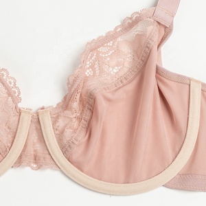 Ensemble <span class=keywords><strong>de</strong></span> lingerie sexy en dentelle pour femmes, soutien-gorge mignon, surplus <span class=keywords><strong>de</strong></span> stock, grandes tailles, grandes tailles, ensembles <span class=keywords><strong>de</strong></span> soutien-gorge et culottes pour femmes grandes tailles - Product Image 4
