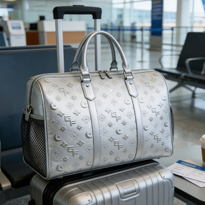 Sac de Voyage de Luxe en Cuir PU Imperméable Antivol Durable avec Fermeture Éclair Tendance - Product Image 1