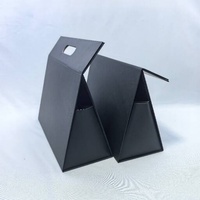 Sac cadeau pliable avec fermeture magnétique personnalisé avec logo pour vêtements, boîte en papier pour fleurs