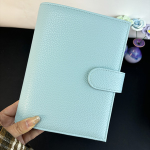 Raccoglitore in metallo dorato con chiusura magnetica, organizer multitasche effetto ciottolo, cartella da ufficio, agenda, cancelleria professionale - Product Image 4