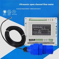 Caudalímetro ultrasónico de canal abierto personalizable con transmisión de datos remota Modbus de 4-20mA para soporte OEM de agua