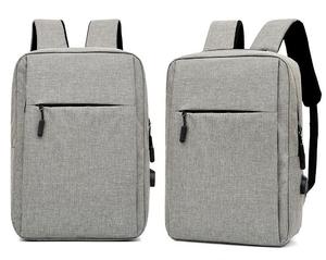 Factory Wholesale Unisex School <b>Laptop</b> <b>Backpack</b> with USB Polyester Lining Fashion Style Below 24L Capacity Custom Logo Option - Product Image 2