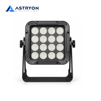 Lampu LED Par Bertenaga Baterai IP65 16x18W RGBWA UV 6in1 Wireless DMX Wash Uplight untuk Sewa Acara Pernikahan