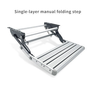 Marches de soudures de voiture électrique de <span class=keywords><strong>camping</strong></span>-<span class=keywords><strong>car</strong></span>, en alliage d'aluminium, pédale Double couche, type C, type B, accessoires de modification, 2 pièces - Product Image 3