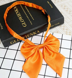 Conjunto de Accesorios para Uniforme Escolar con Lazo Brillante de Color Sólido JK para Mujer, Lazo Profesional - Product Image 6