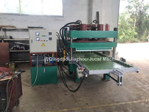 Machine de fabrication de dalles de sol en caoutchouc avec chauffage programmable et polymérisation, unité de traitement d'atelier architecturale pour motifs personnalisés - Product Image 4