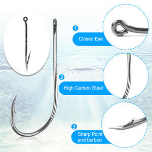 Anzuelos <span class=keywords><strong>de</strong></span> pesca 92247 Baitholder, anzuelo <span class=keywords><strong>de</strong></span> pico <span class=keywords><strong>de</strong></span> vástago largo, soporte <span class=keywords><strong>de</strong></span> cebo compensado negro, anzuelos <span class=keywords><strong>de</strong></span> pesca con 2 púas Baitholder - Product Image 2