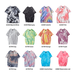 Tie Anroller Guidewear T-shirt vierge 100% Coton pour homme, tissé, décontracté chic, pour impression de motifs, vente en gros - Product Image 2