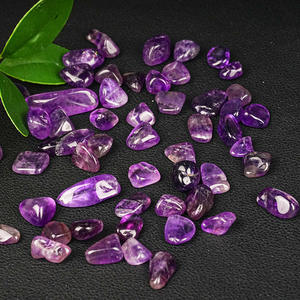 Figurine de Bouddha artisanale en améthyste uruguayenne naturelle, gravier de quartz poli, écologique, pour la décoration intérieure et la vente en gros - Product Image 2