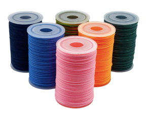 Bán buôn 420D/3 750D <span class=keywords><strong>polyester</strong></span> ngoại quan chủ đề da may dòng dây vòng sáp chủ đề cho DIY handmade Túi da - Product Image 3