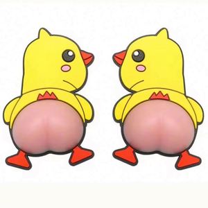 Cartoon Cute Butt Car <b>Door</b> Anti-collision Rubber Strip Sticker Silicone Car Side Rearview <b>Mirror</b> Bumper Stickers Auto Decoration - Product Image 6