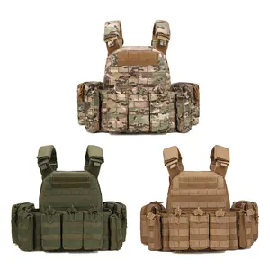 Oxford Waterproof Outdoor Multifunctional Tactical Vest With Molle System Load-bearing Vest