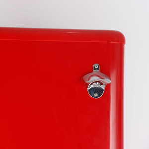 Réfrigérateur BCD-138V à double porte et rétro, 2 portes, congélateur supérieur, dégivrage automatique - Product Image 6