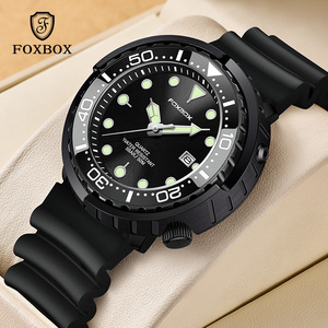 Reloj LIGE FB0024 Luminoso para Hombre, Reloj Deportivo de Silicona de Lujo, Reloj de Cuarzo con Fecha, Cronógrafo, Resistente al Agua, OEM - Product Image 1