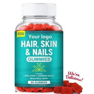 Công Thức Tùy Chỉnh Glow Gummies Vitamin Unicorn Bears Mã Vạch Biotin Gummy Vitamin Cho Tóc Da Và Móng Tay