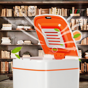 <span class=keywords><strong>Poubelle</strong></span> intelligente portable de 20 L avec désinfection par lumière bleue, capteur automatique, pour la maison, le bureau, la chambre, la salle de bain, la cuisine - Product Image 3