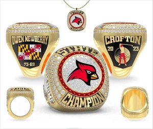 Anillo de Campeonato de Voleibol Personalizado 2026 de Alta Calidad - Product Image 1