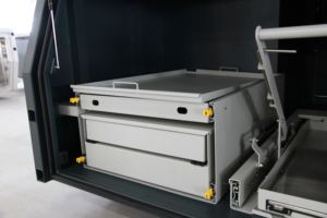 Promotion : Camping-car pour pick-up avec tente de toit, tiroirs de rangement coulissants, durable, léger, pour aventures tout-terrain - Product Image 4