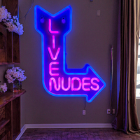 Bande LED néon USB pour décoration murale, 13x13 pouces, pour enfants, fans, club, dortoir, chambre, boutique, fête d'anniversaire - 220V
