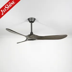 1stshine-ventilador de techo con cuchillas de madera maciza, 52 ", ahorro de energía