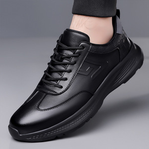Zapatillas Blancas para Hombre, Ligeras, Deportivas, Casuales, con Cordones, para Correr, de Color Sólido, Transpirables, Cómodas, para Uso en Exteriores - Product Image 2
