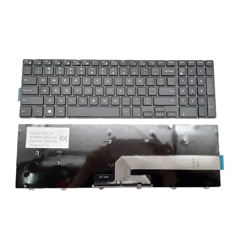 Laptop HK-HHT Keyboard US UNTUK Dell Inspiron 15-7000 7557 7559 15-3000 3541 3542 3543