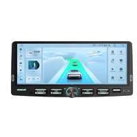 Radio Mobil Universal Android 15 Layar Sentuh 6.86 Inci Head Unit CarPlay GPS Stereo untuk Kebanyakan Model Mobil