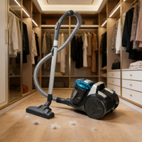 Leiser Betrieb 15kPa HEPA 2-in-1 5m Stromkabel Sicherheitsventil Bodenstaubsauger für Haushalt und Heimgebrauch