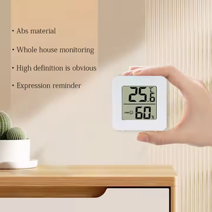 Mini-thermohygromètre numérique pour chambre de bébé, garage, cave à vin, ou chambre d'animaux domestiques - Product Image 3