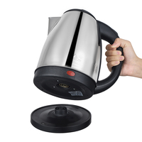 Bouilloire électrique en acier inoxydable de qualité supérieure, nouvelle conception, 1,8 L, 1500 W, pour la maison
