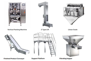 Máquina Empacadora de <span class=keywords><strong>Arroz</strong></span> y Frijoles de Sellado Cuádruple 520 de Fábrica Directa, Máquina Empacadora Vertical de Sobres de Azúcar - Product Image 2