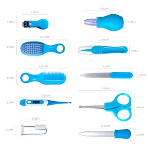 Set di toelettatura per neonati 8 pezzi più venduti Kit per la cura e la cura del bambino in Silicone con termometro forniture per bambini - Product Image 6