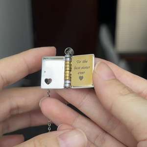 Collar con Colgante de Estrella para Hija/Hijo, Regalo de Cumpleaños, Día de la Hermana Mayor, Joyería de Amor - Product Image 4