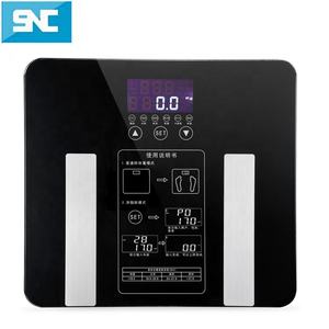 Básculas de alta precisión Báscula de grasa corporal negra Báscula electrónica de grasa corporal de pesaje inteligente de IMC digital - Product Image 5