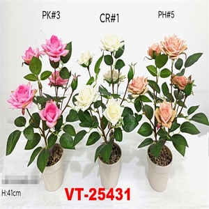 ใหม่ล่าสุด2025 68เซนติเมตรสัมผัสจริงโพลีเอสเตอร์เคลือบยางกุหลาบเทียมสำหรับวันแม่วันฮาโลวีนวันวาเลนไทน์สเปรย์ - Product Image 4