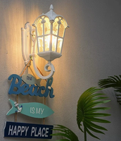Lampe murale LED moderne et antique pour extérieur, jardin, villa, en aluminium et verre, étanche, pour terrasse et cour, lumière chaude 3500K