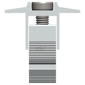 ARTSIGN - Serre-câbles solaires réglables en aluminium pour panneaux photovoltaïques, <span class=keywords><strong>clip</strong></span> de fixation pour cadres de 30 à 40 mm - Product Image 6