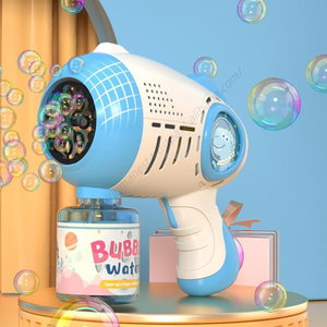 Pistola de Burbujas de Juguete para Niños, Máquina de Burbujas de Jabón para Exteriores, Mini Soplador de Agua, Juguete de Dinosaurio de Dibujos Animados - Product Image 4