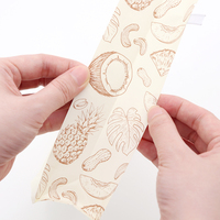 Vente en gros de sacs de café en papier kraft blanc refermable à haute étanchéité emballage de sacs de café à fond plat avec logo imprimé avec attache en étain