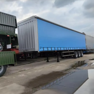 Semirremolque Chitu de 3 Ejes y 60 Toneladas, Tipo Caja Cerrada de Acero, para Carga Seca, con Capacidad de Carga Máxima de 70000 kg, en Venta - Product Image 4