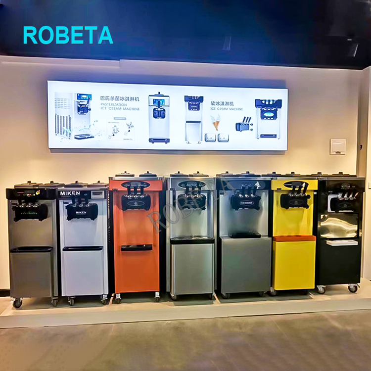 Смешанные ароматизаторы CE агрегат для изготовления мягкого мороженого машины/мороженого/замороженный йогурт машина мороженого