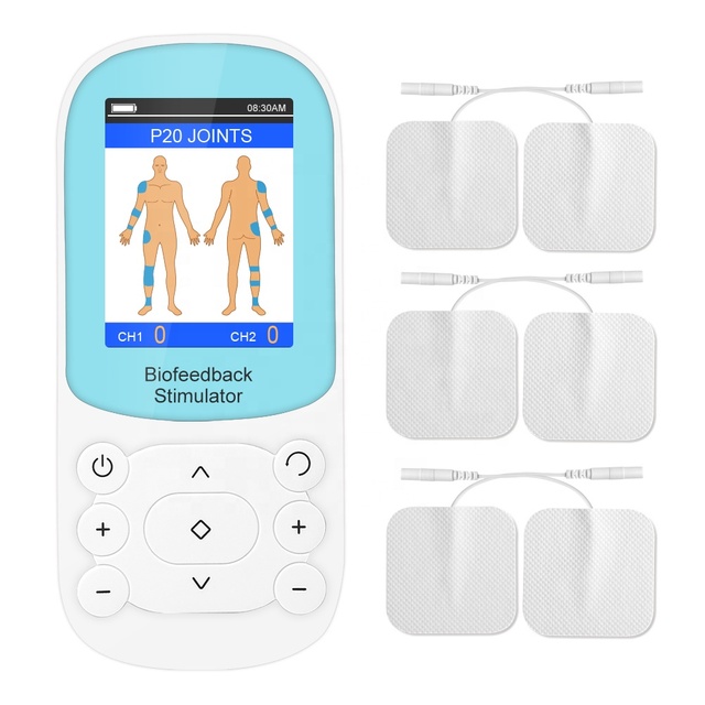 Biofeedback Nerve Muscle Stimulator with LED Light ABS Material EMG Test Game ETS STIM Mirror Electrical Stimulation