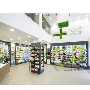 Luxury pharmacy store design drugstore pharmacy medical medicine pharmacy store design