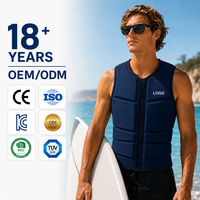 Veste de sauvetage en néoprène pour hommes, vente en gros, pour wakeboard, wakesurf, jet-boat, ski nautique, gilet de sauvetage, chalecos salvavidas ratunkowe meskie